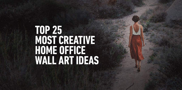 25 Creative Home Office Wall Art Ideas to Inspire You