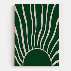 Lines of a New Dawn Canvas