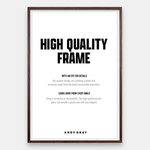 Dark Oak Gallery Frame