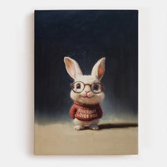 Quelqu'un t'aime sur toile 