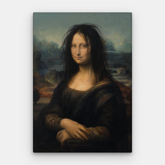 Måndag Lisa Canvas — Canvas Vertical #01