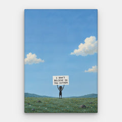 Trust Issues Canvas — Canvas Vertical #01