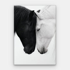 Motsatser lockar canvas — Canvas vertikal #01