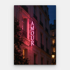 Hotel Amour Canvas — Canvas Vertical #01